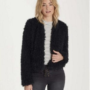 Billabong Fur Keeps Jacket Black L
